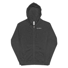 "Picmonic" Full Logo Unisex fleece zip up hoodie