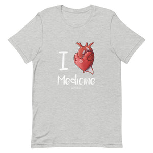 "I Heart Medicine" Unisex Short-Sleeve T-Shirt