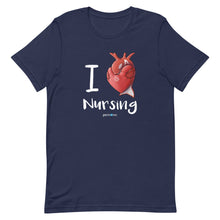 "I Heart Nursing" Unisex Picmonic Short-Sleeve T-Shirt