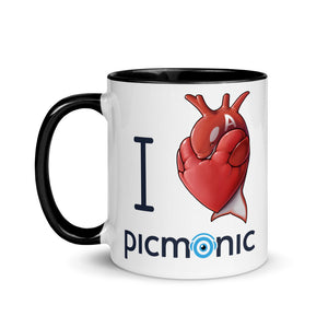 "I Heart Picmonic" Mug