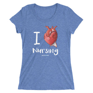 "I Heart Nursing" Womens' T-shirt