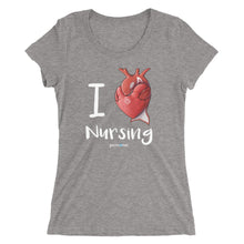 "I Heart Nursing" Womens' T-shirt